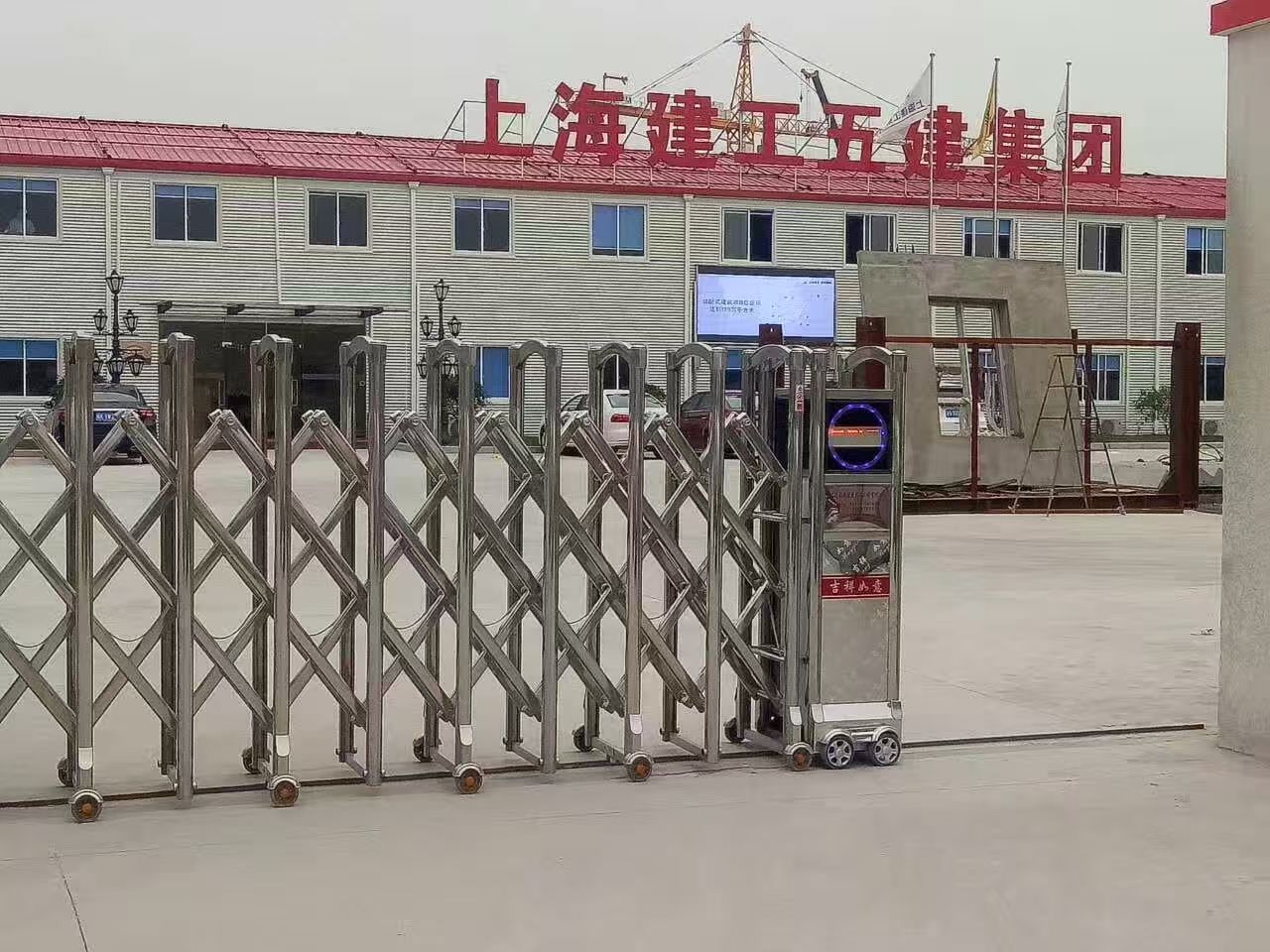 电动伸缩门真实案例图片