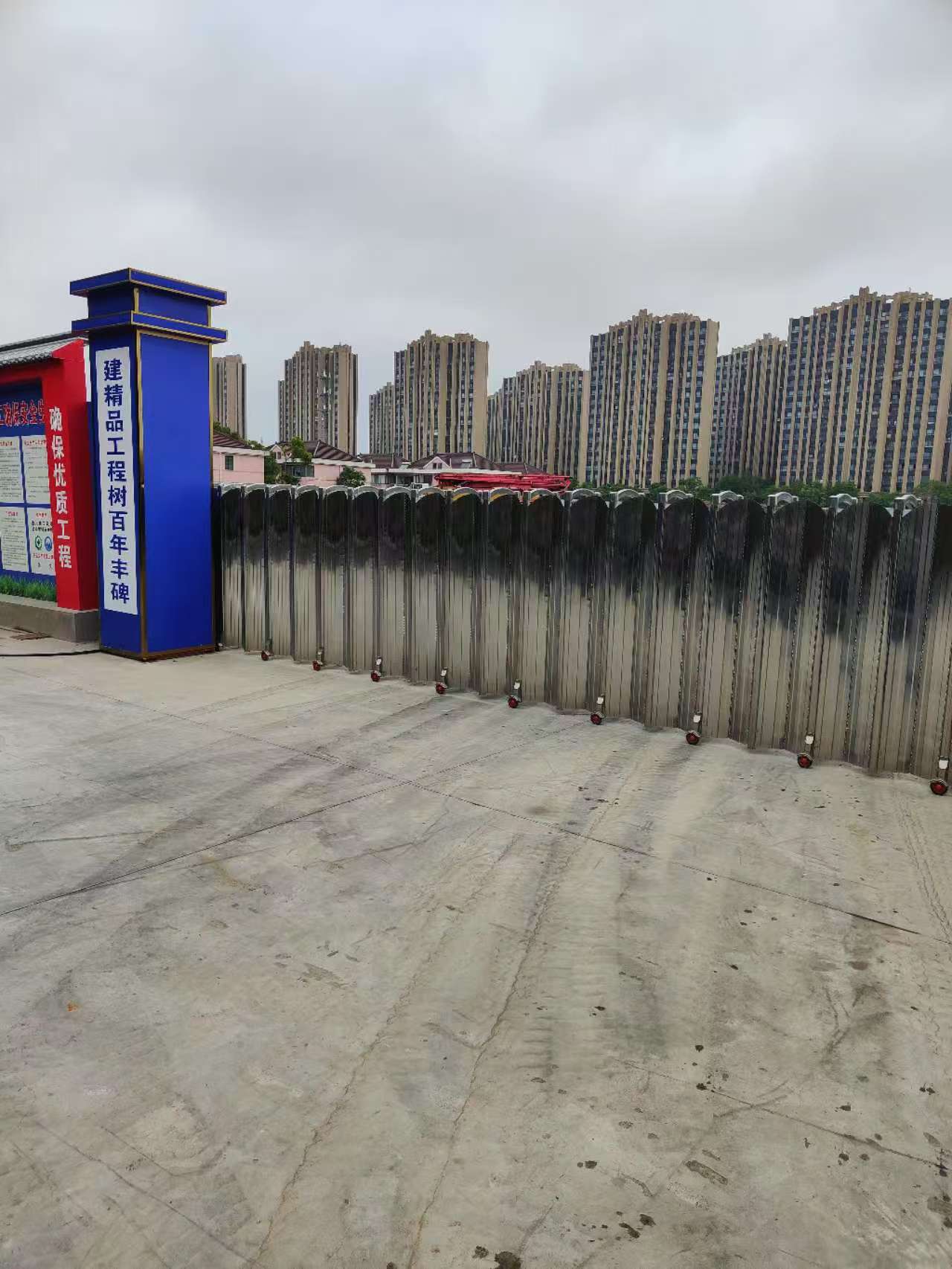 电动伸缩门真实案例图片