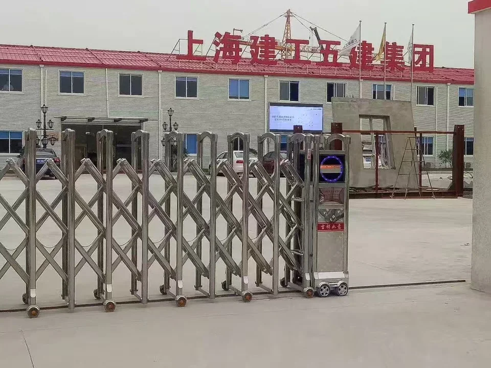 电动伸缩门真实案例图片