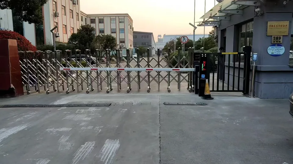 电动伸缩门真实案例图片